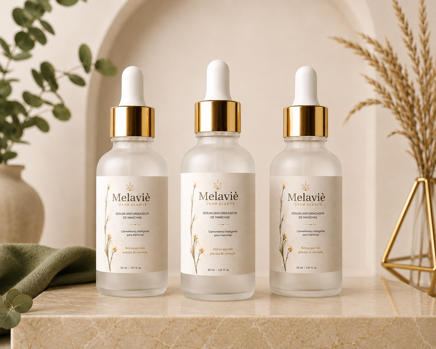 3 frascos Melaviè Derm Clarité